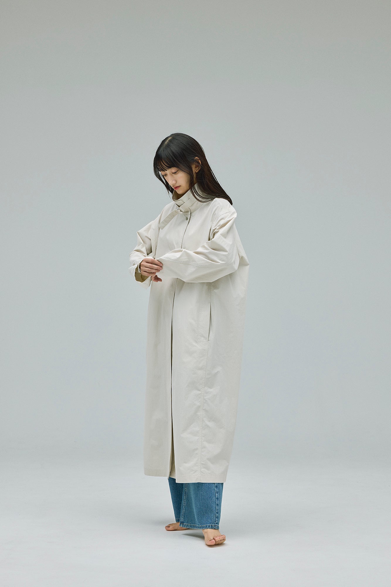 【SALE】washed spr coat