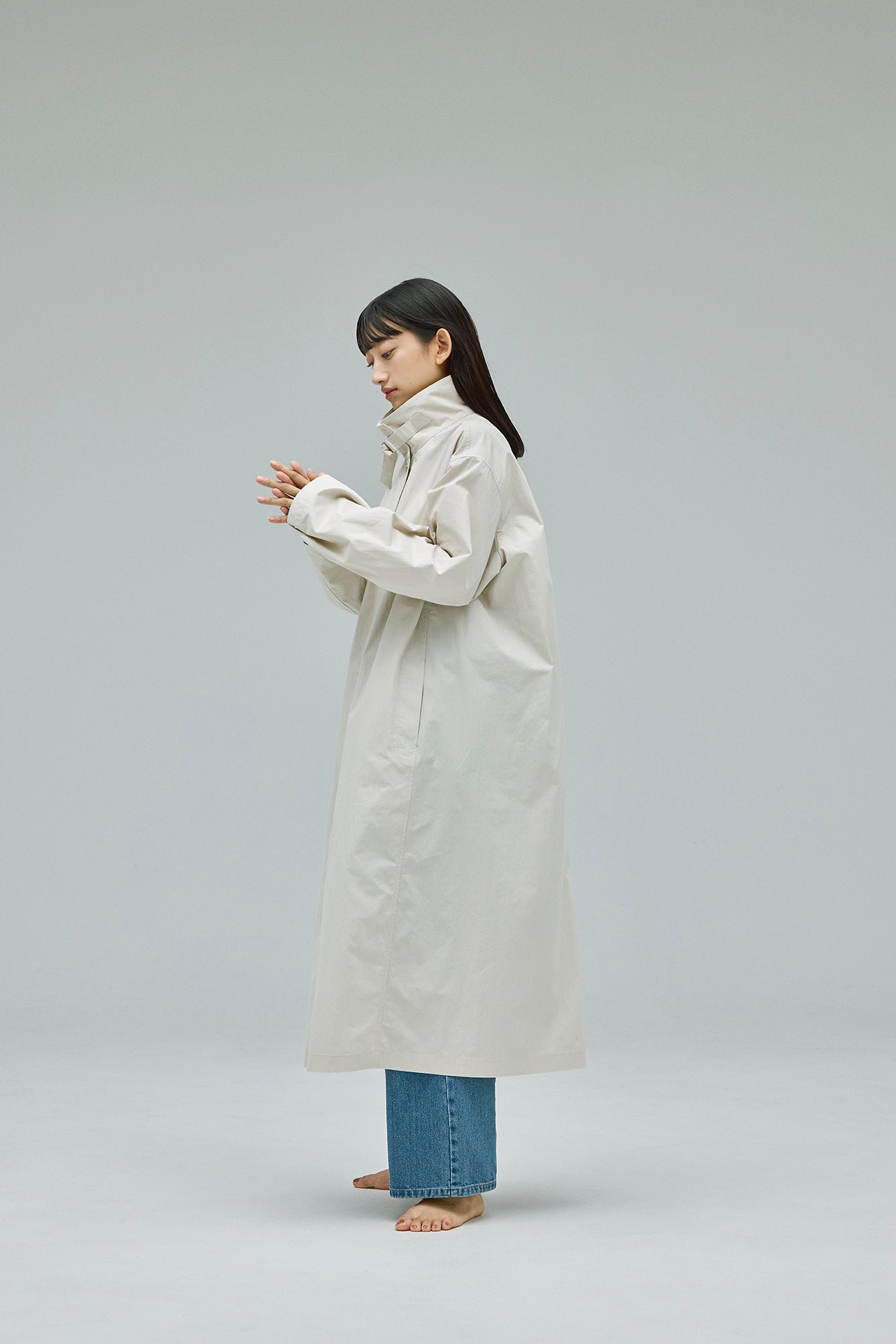 【SALE】washed spr coat