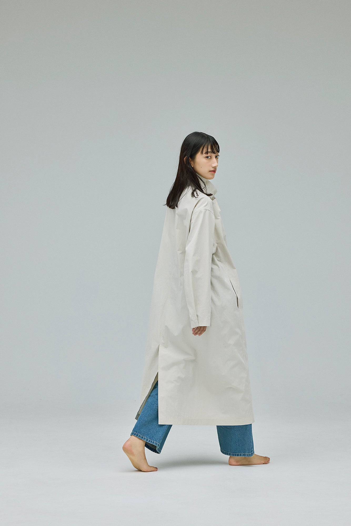 【SALE】washed spr coat