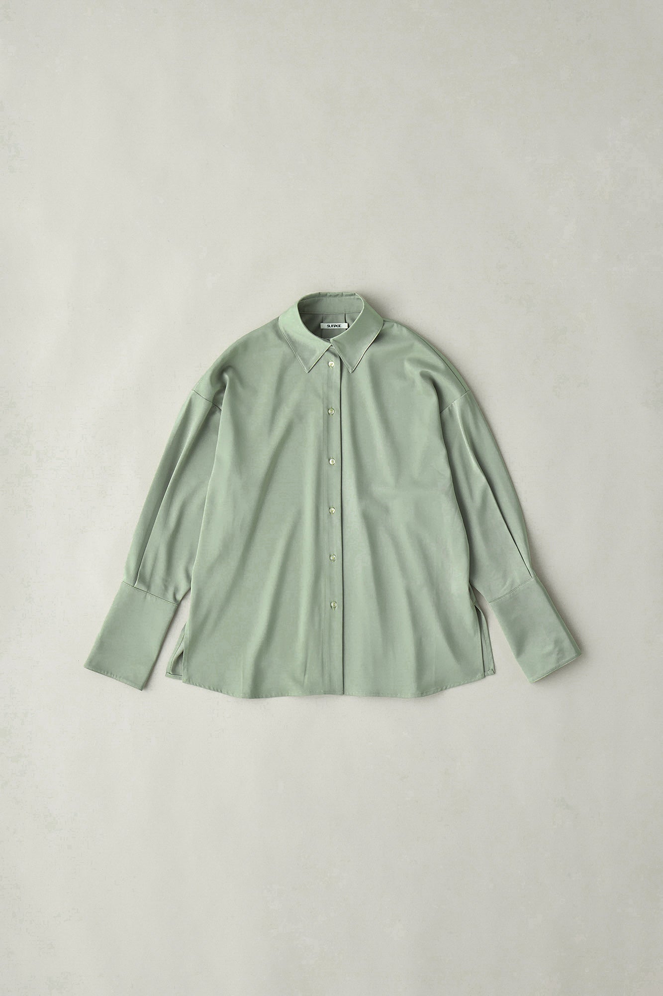【SALE】satin shirt