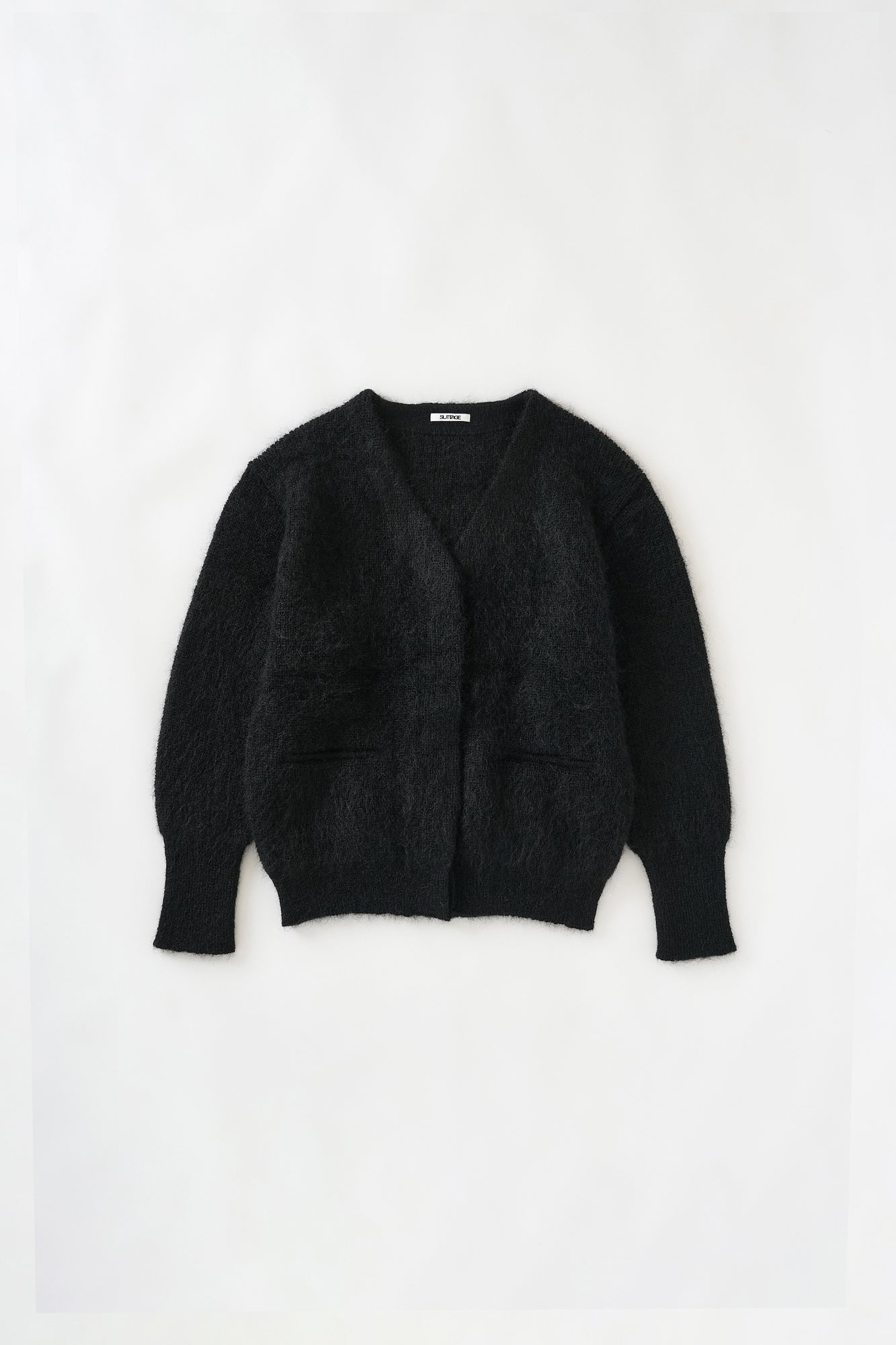kid mohair cardigan <SUITAGE PREMIUM / MADE IN JAPAN>