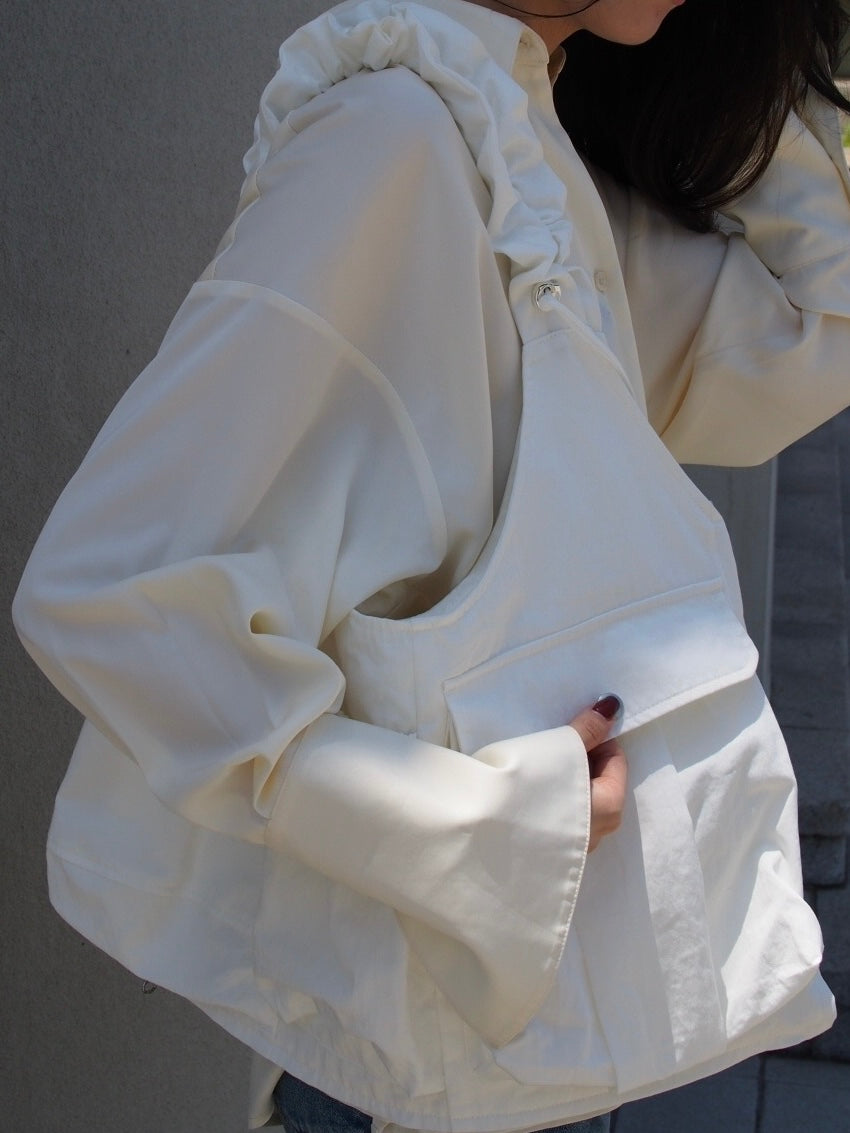 【SALE】3way gather vest