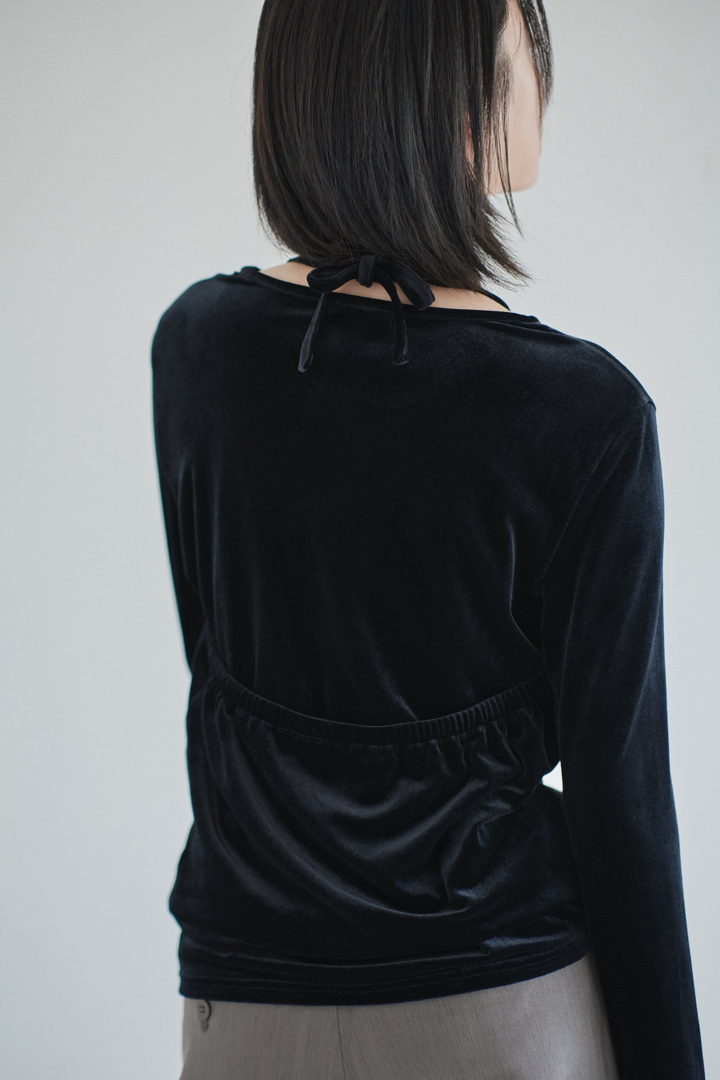 velour layered tops