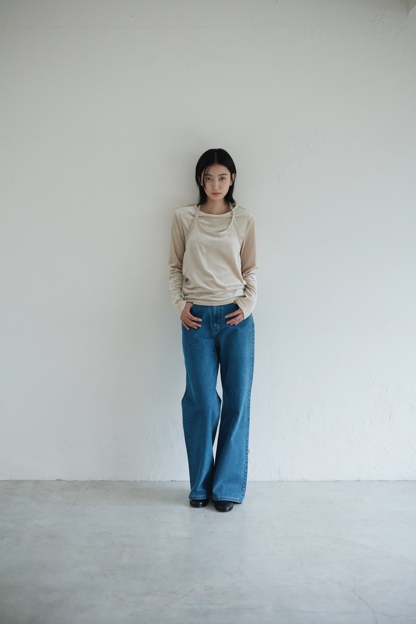 velour layered tops