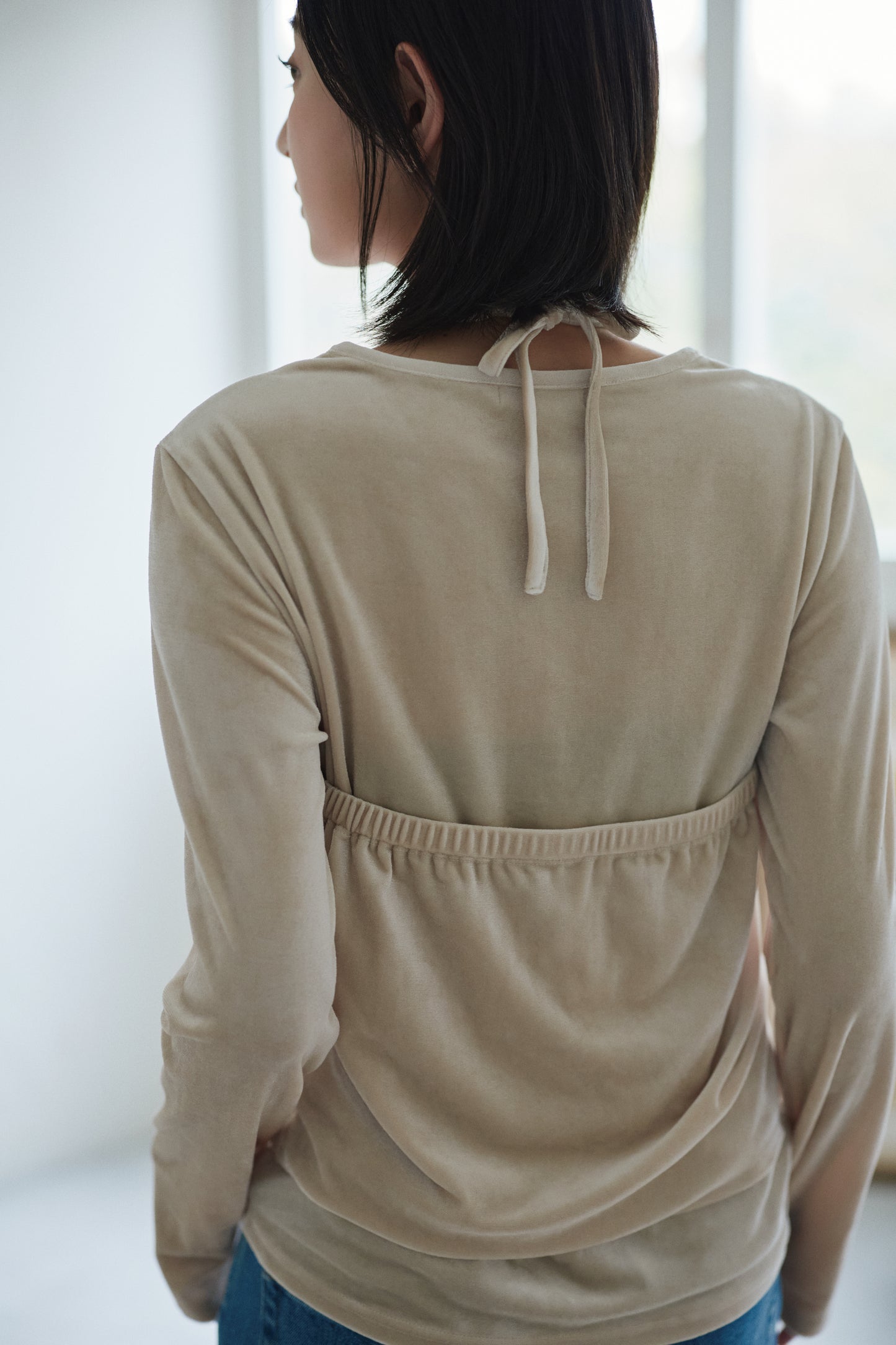 velour layered tops