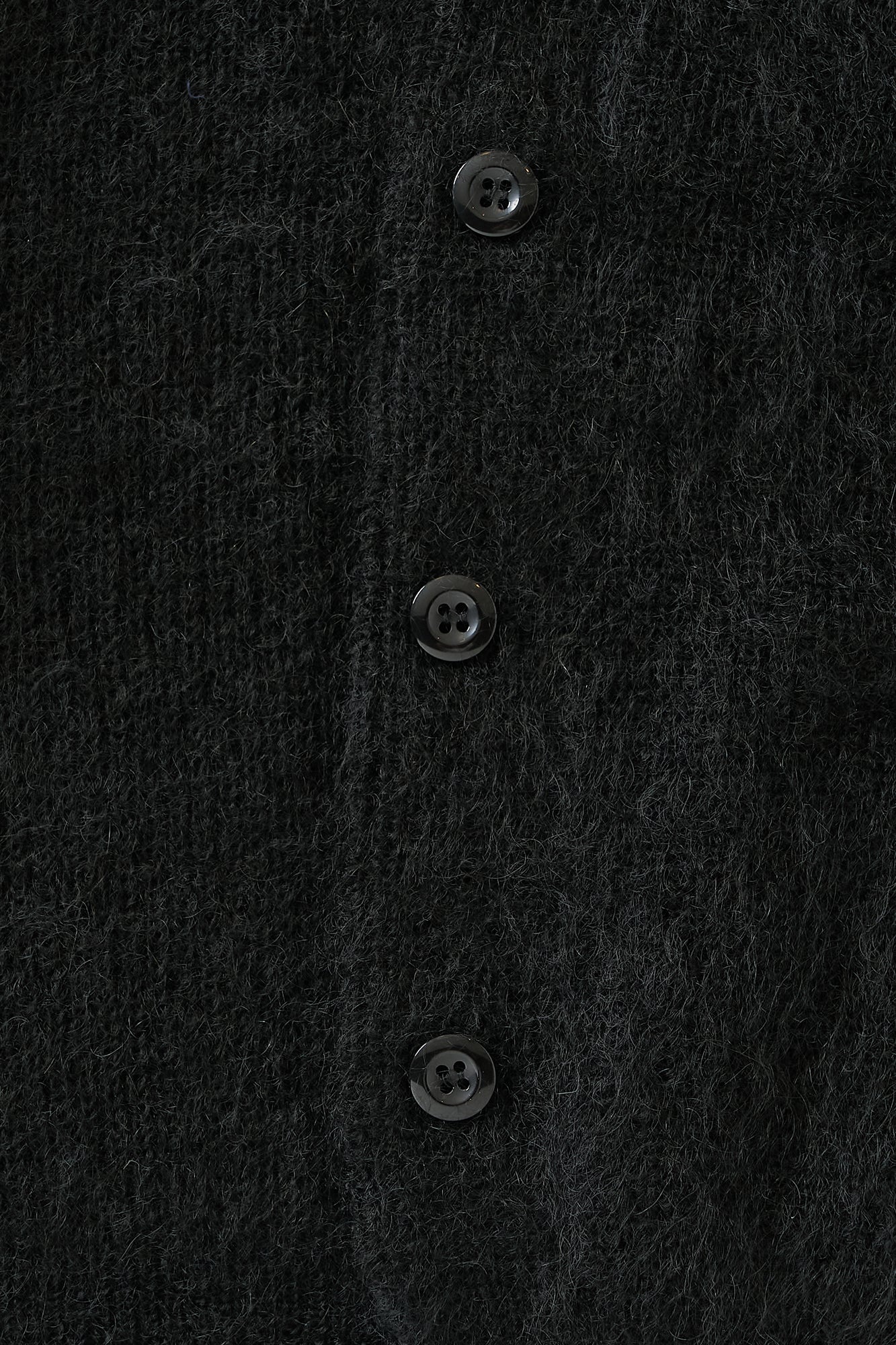 kid mohair cardigan <SUITAGE PREMIUM / MADE IN JAPAN>