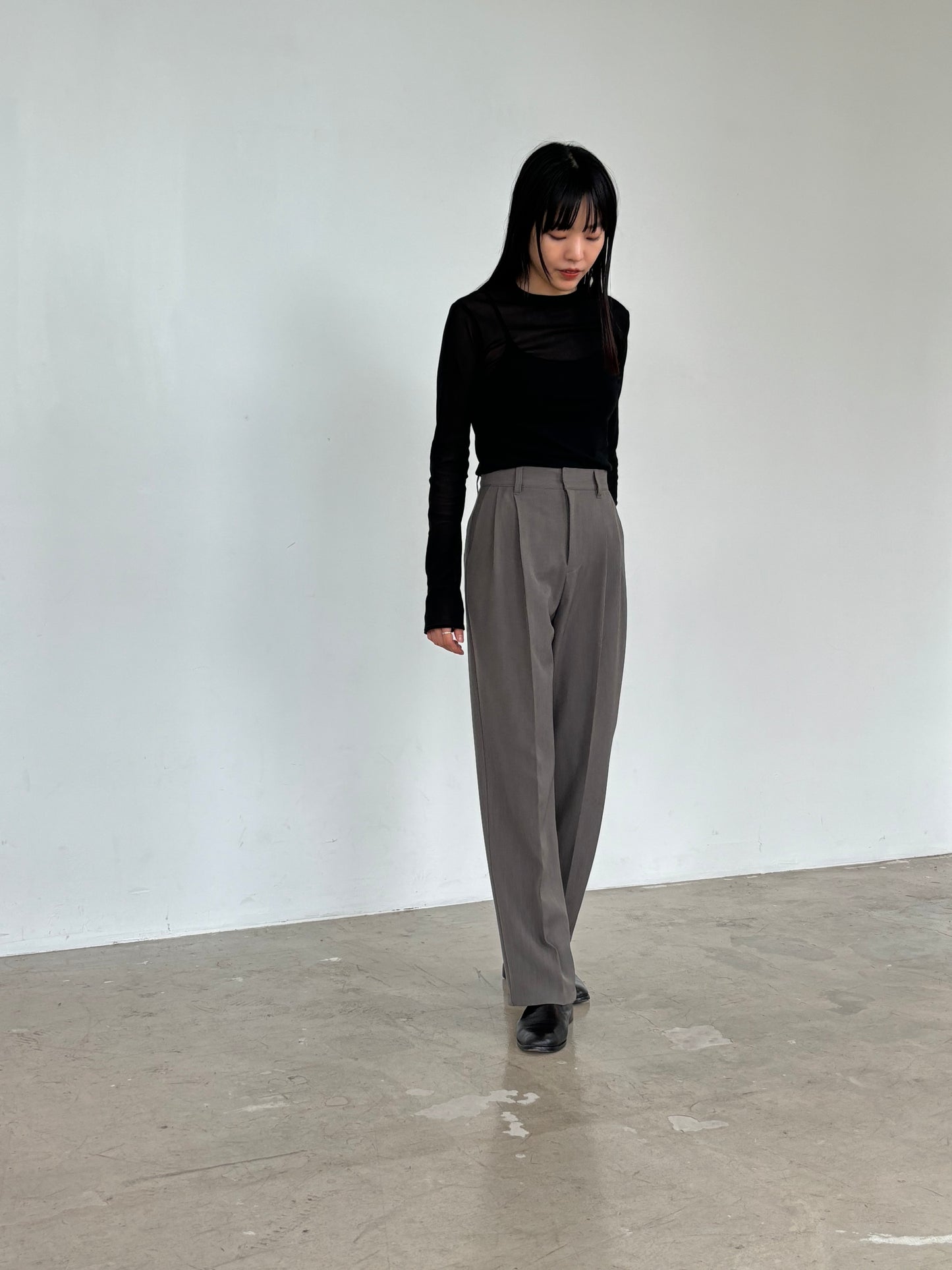 model:163cm Mサイズ着用(gray)