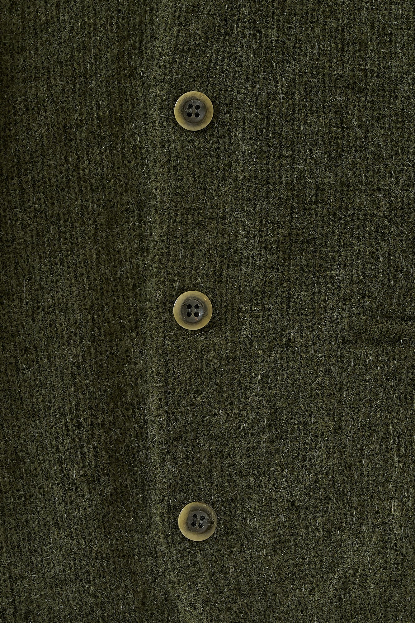 kid mohair cardigan <SUITAGE PREMIUM / MADE IN JAPAN>