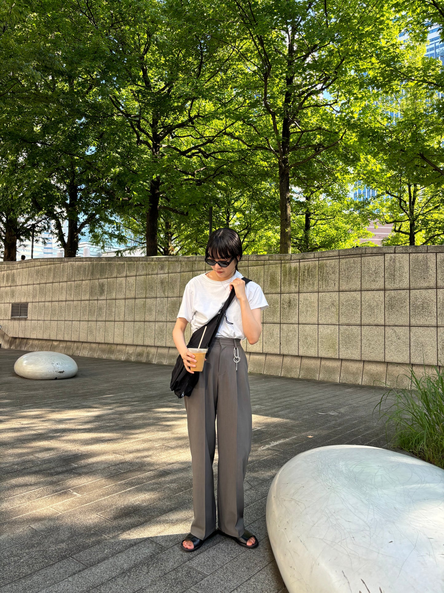model:163cm Mサイズ着用(gray)