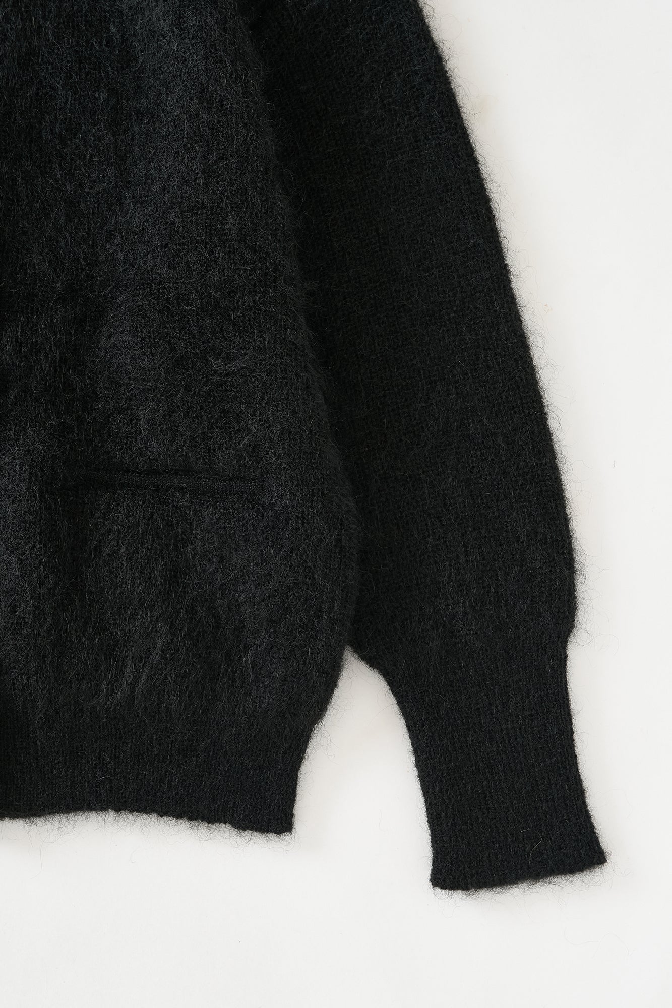 kid mohair cardigan <SUITAGE PREMIUM / MADE IN JAPAN>