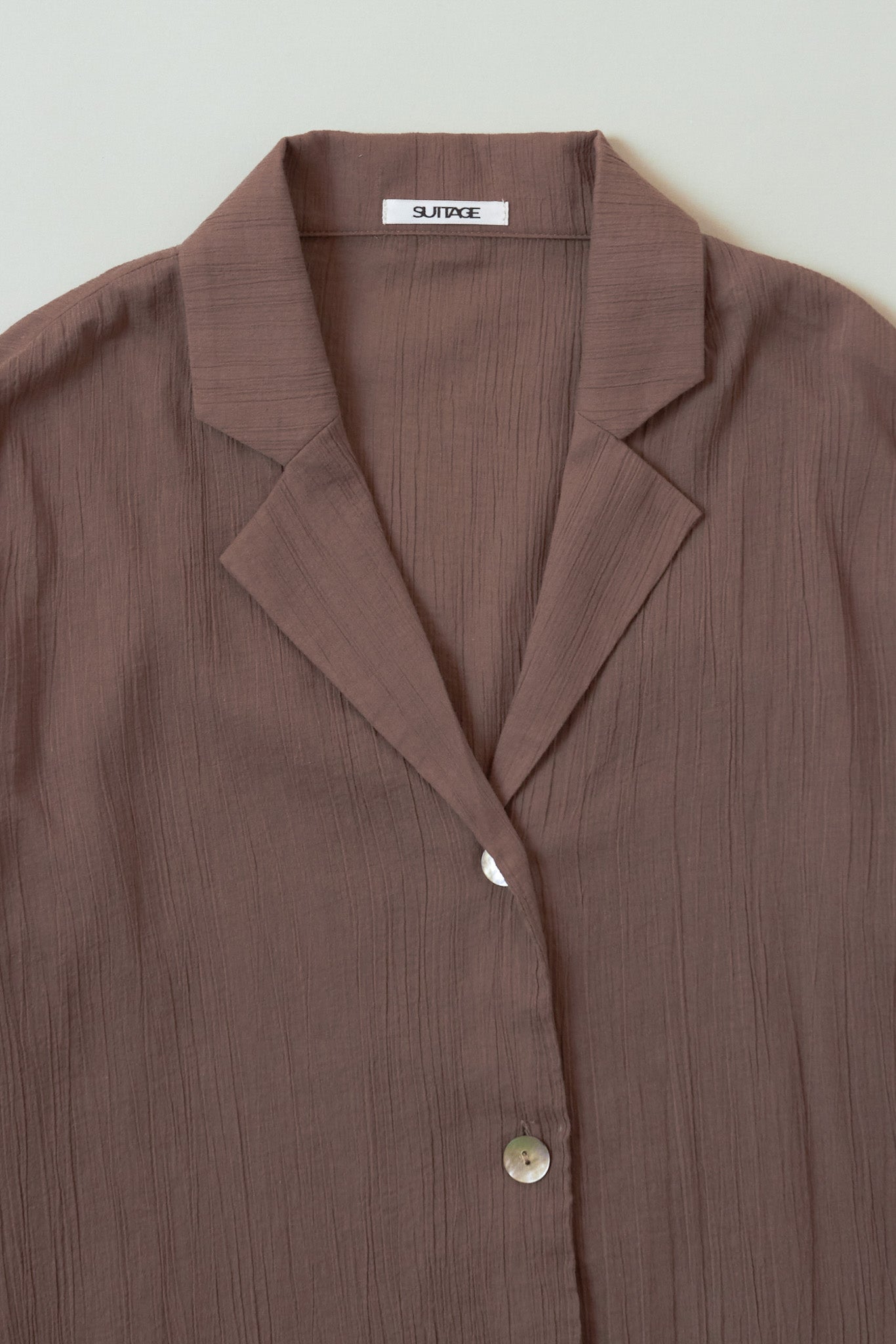 【SALE】cotton sheer shirt JK