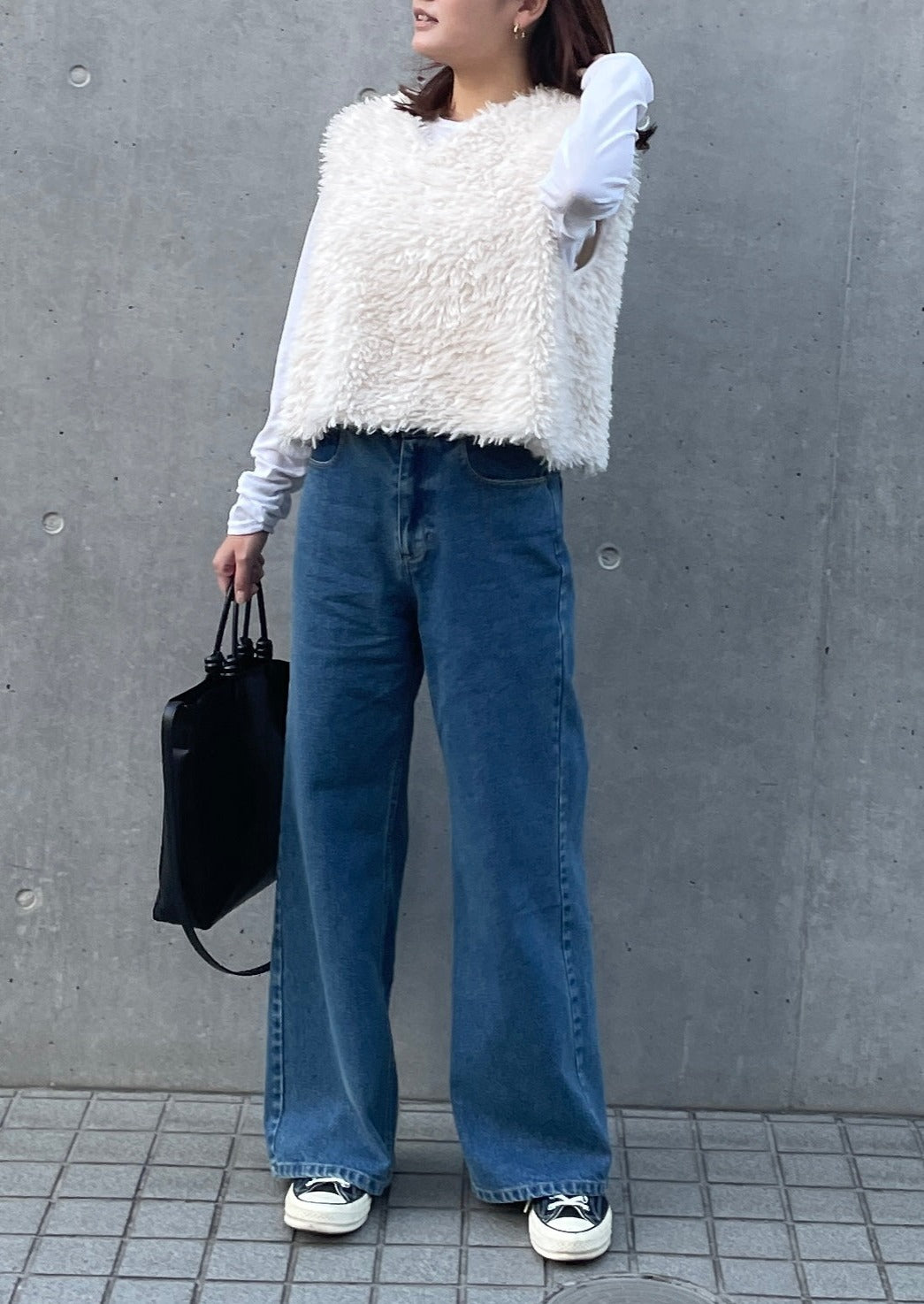 model:160cm Mサイズ着用