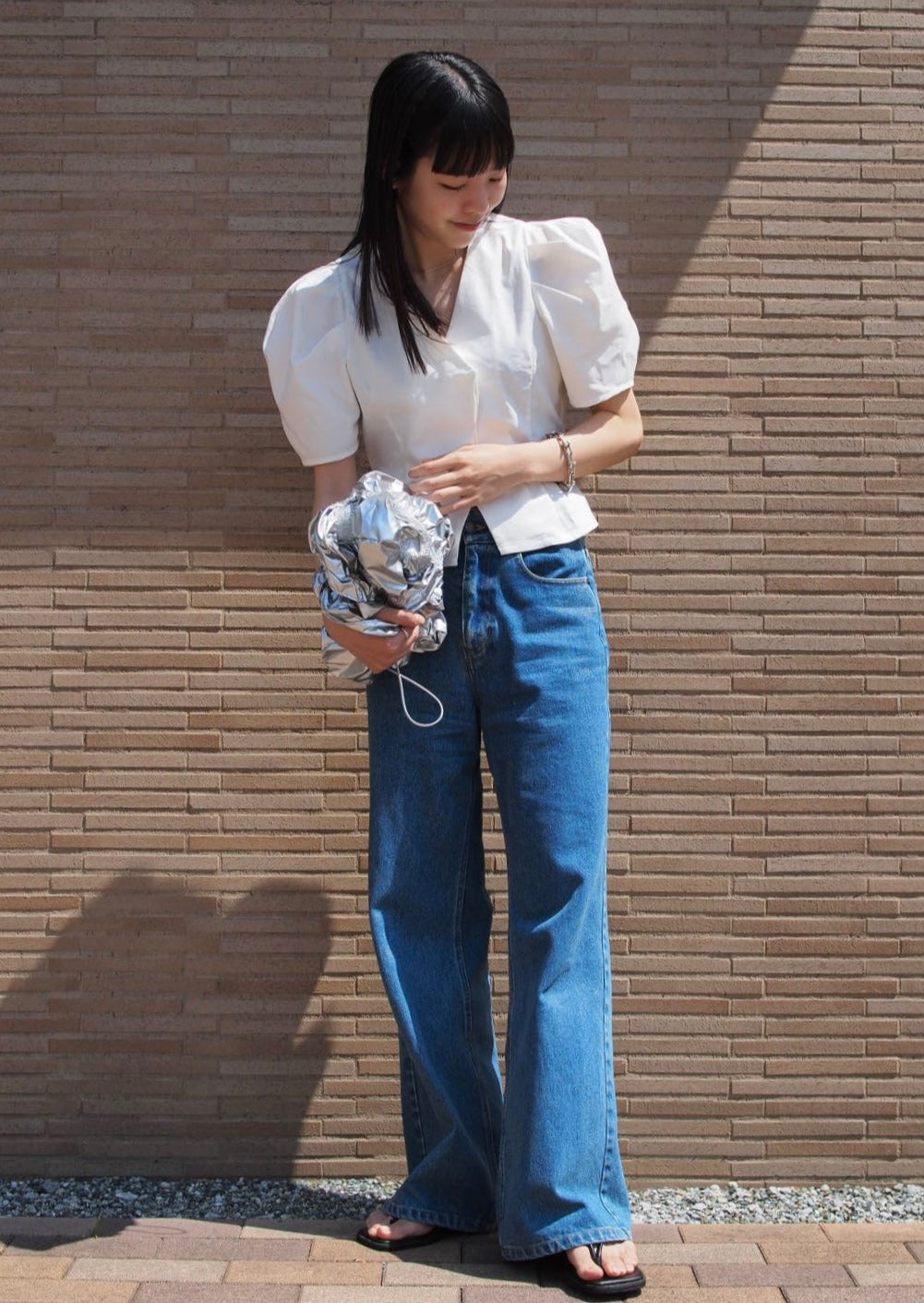 washed aging denim