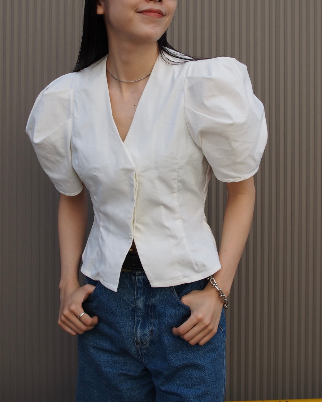 model:163cm 36サイズ着用
