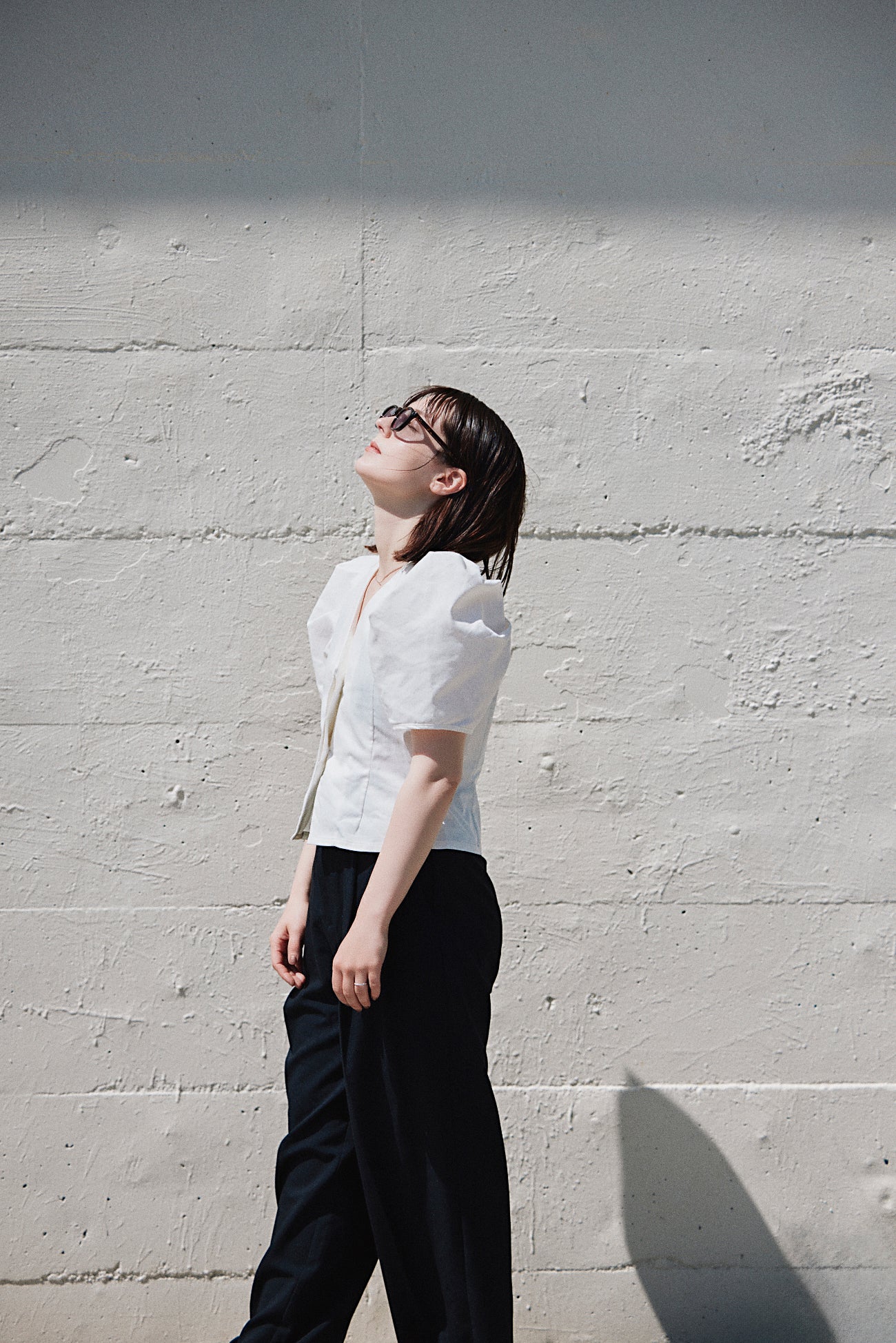 【SALE】volume sleeve blouse
