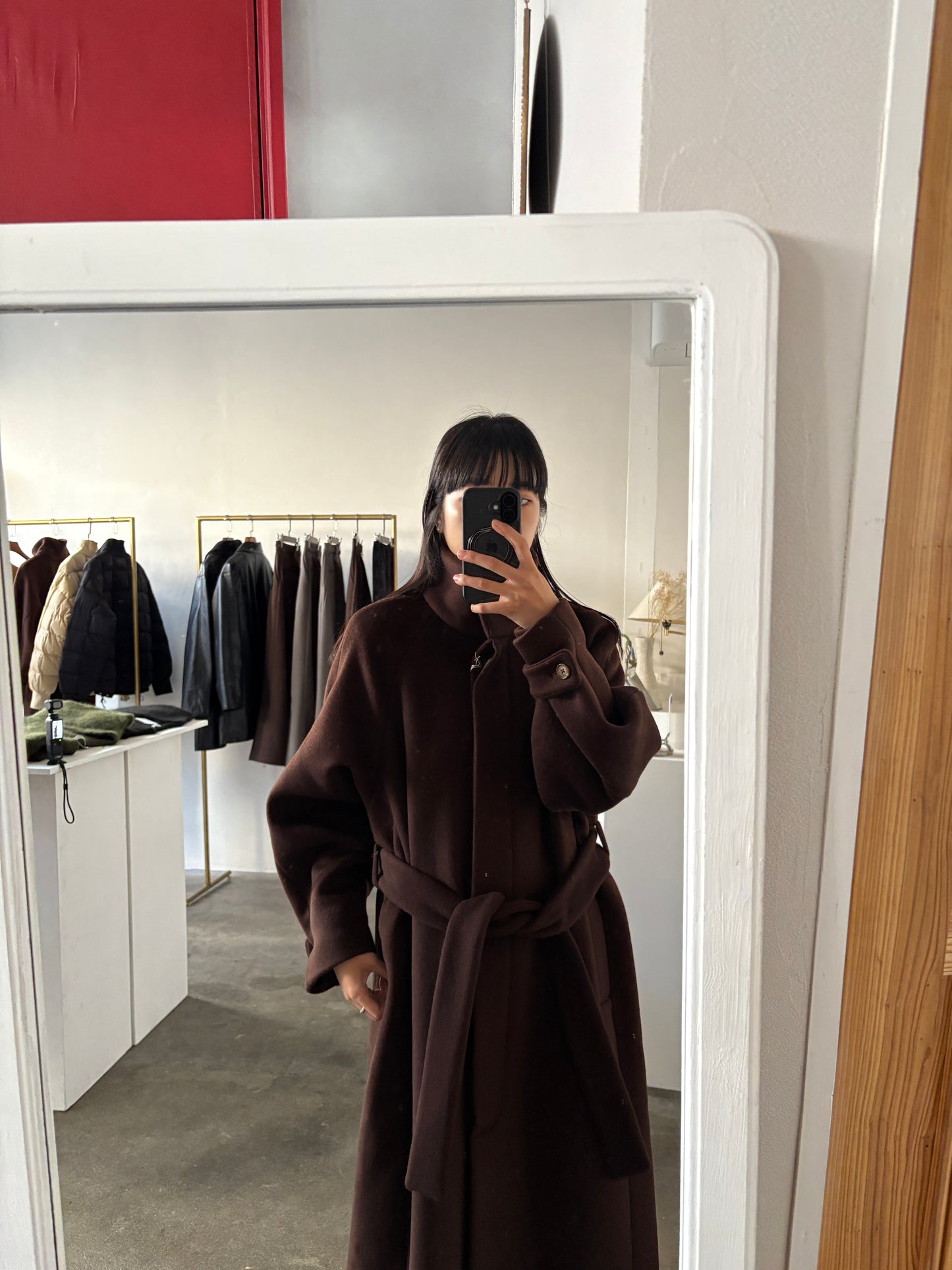 wool long coat