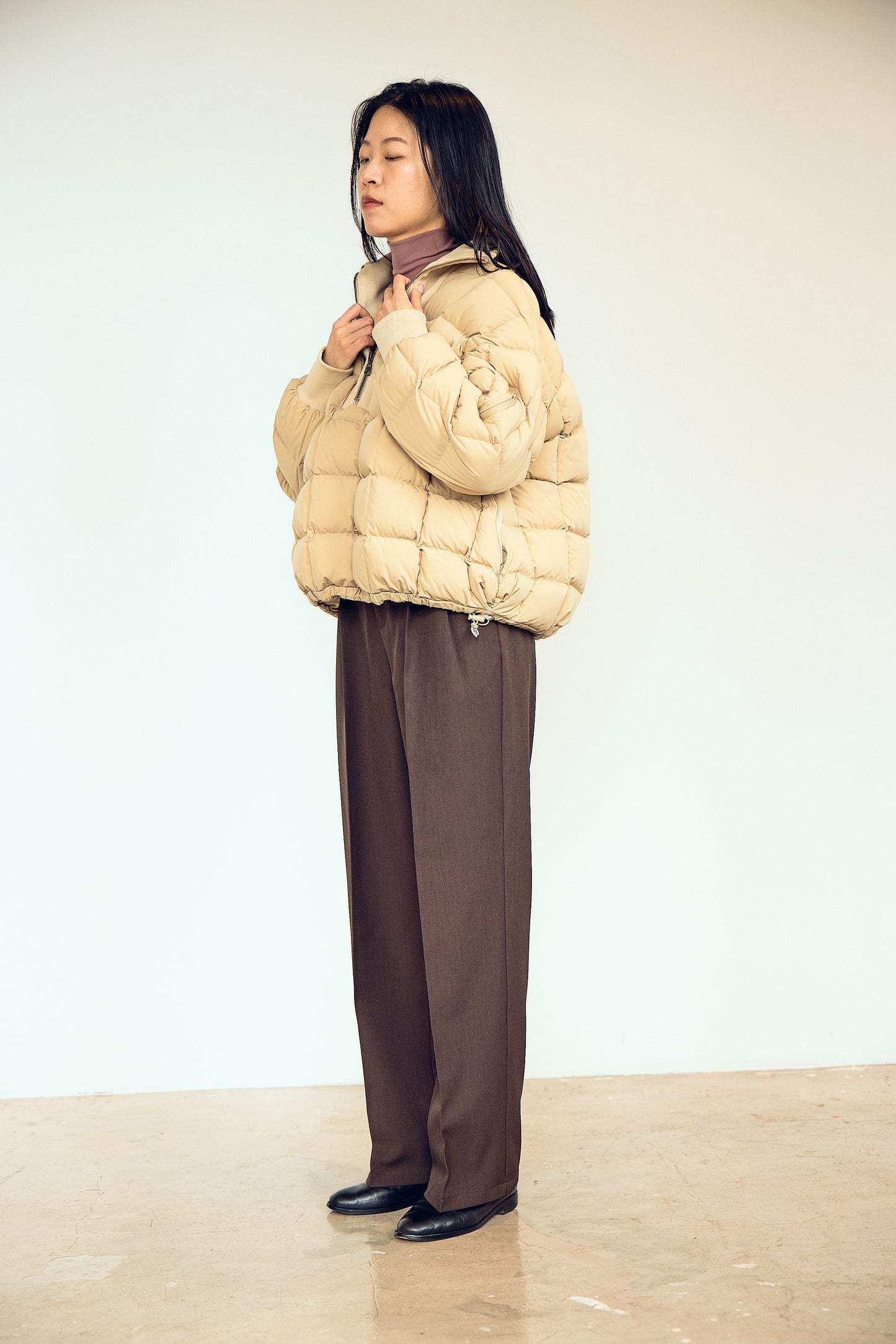 down pullover