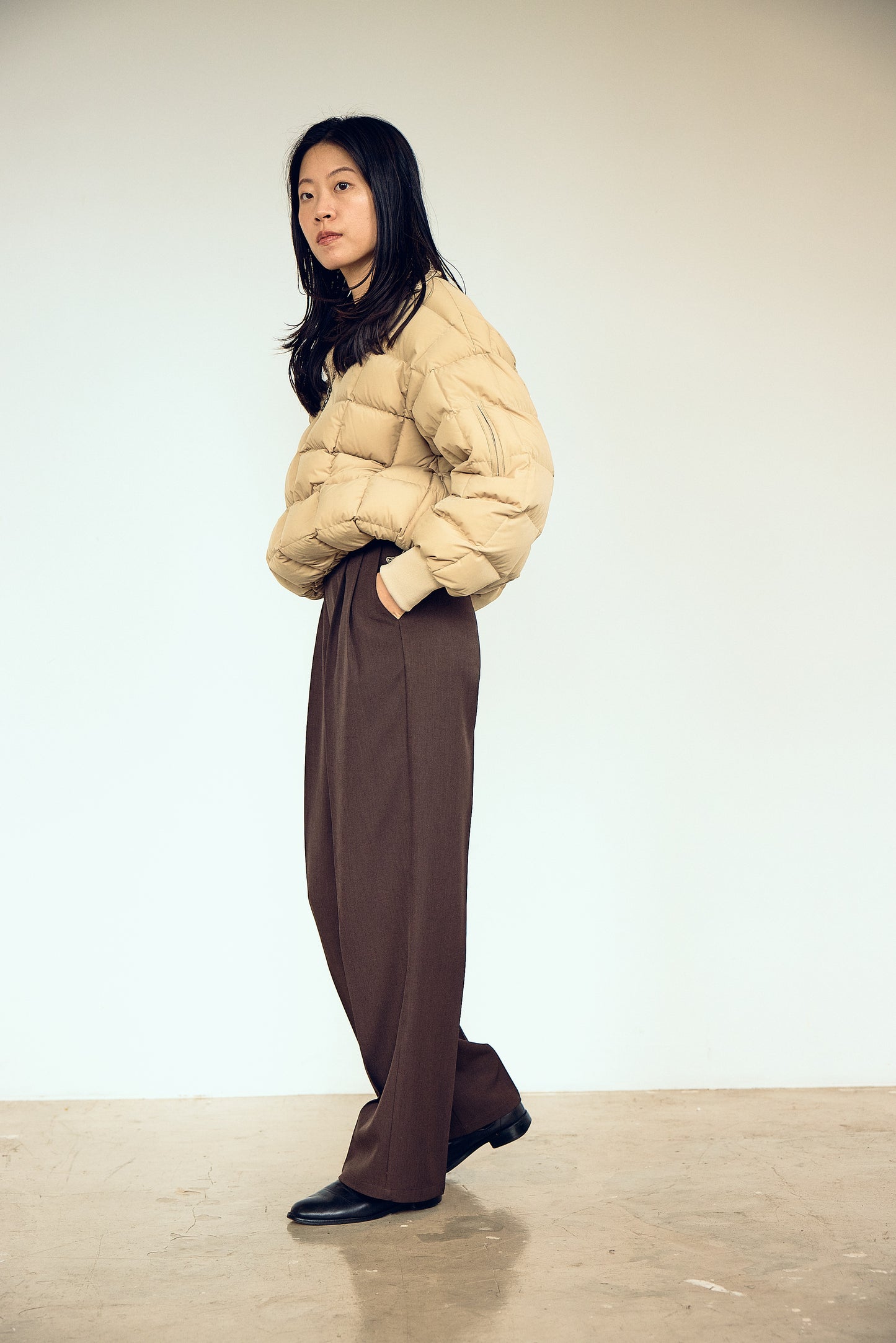down pullover
