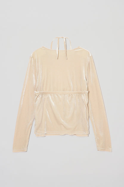 velour layered tops