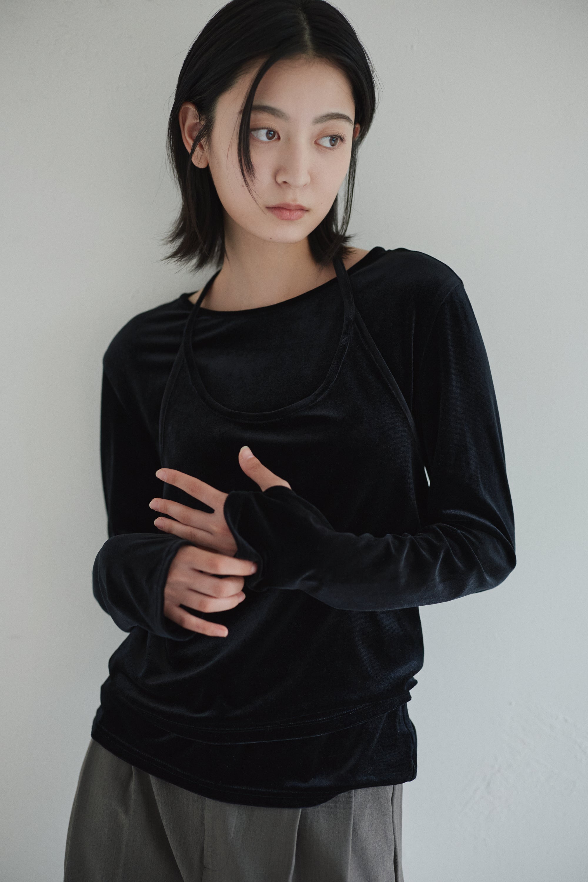 velour layered tops – SUITAGE online store