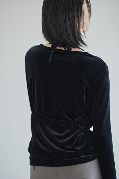 velour layered tops