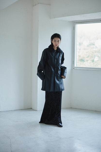 襟元のボア着用 model:173cm 38着用