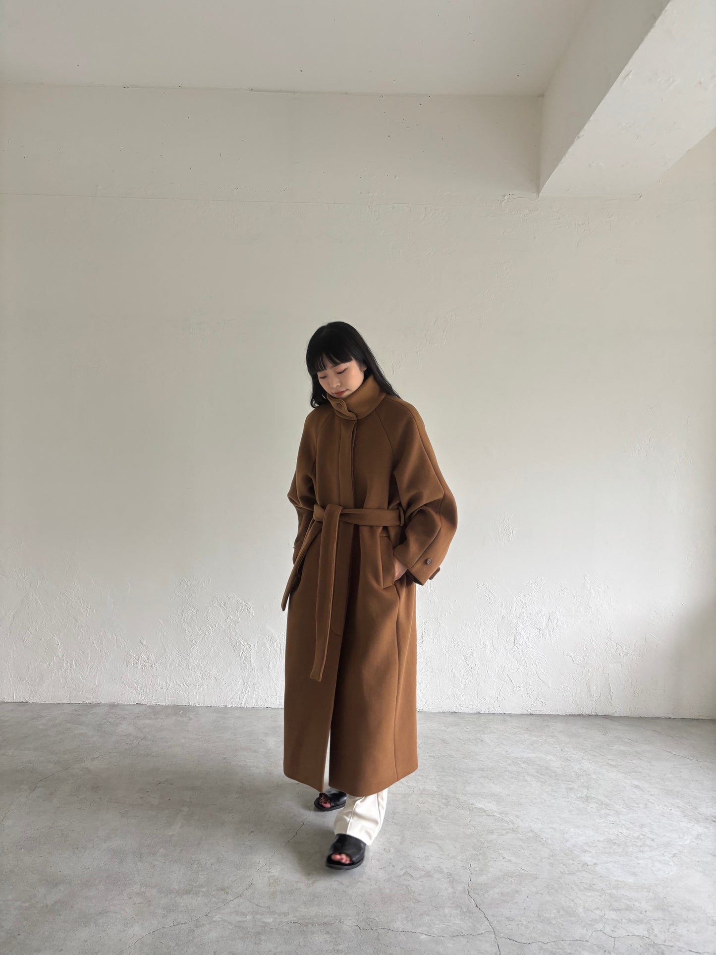 wool long coat