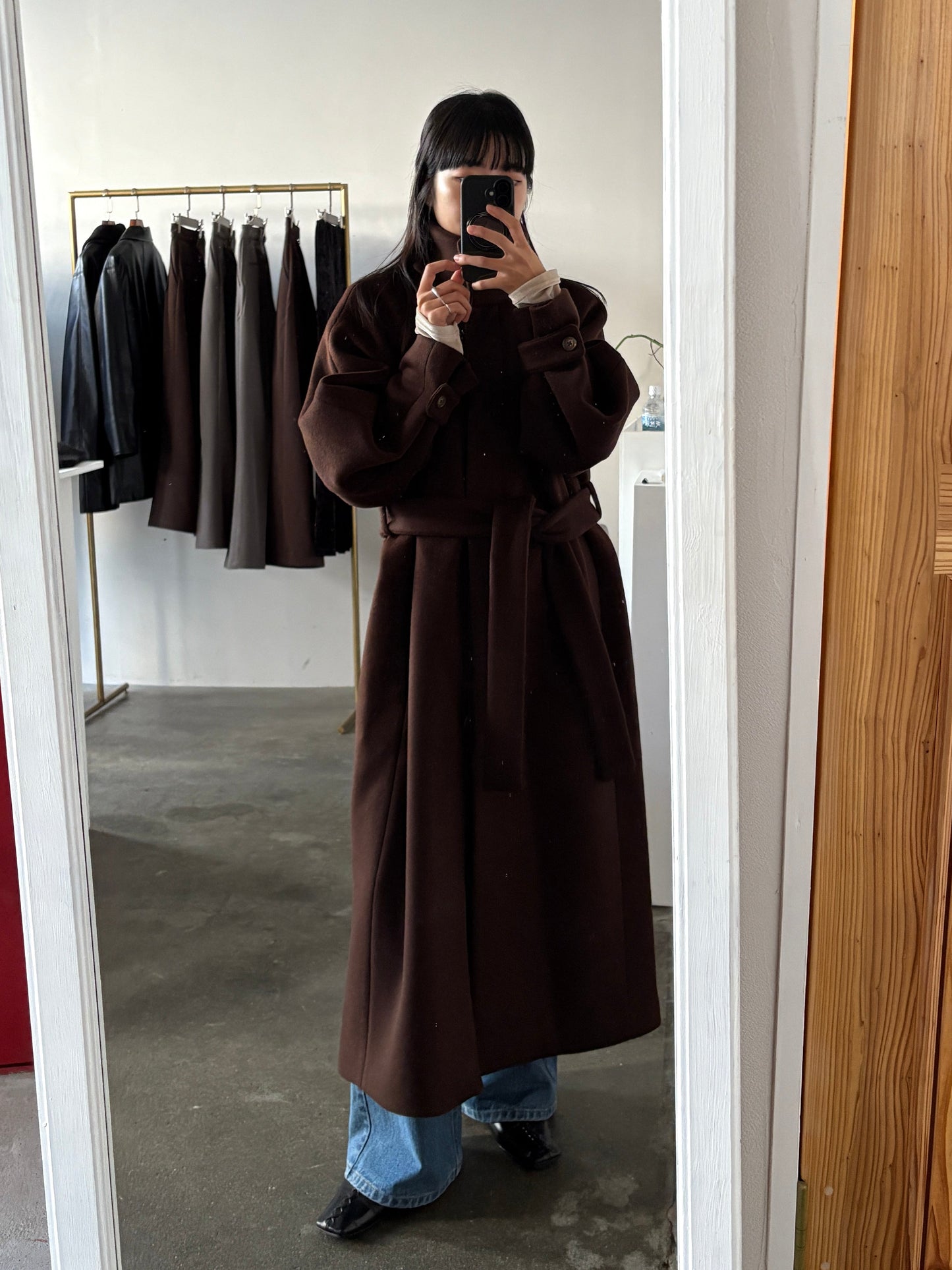 wool long coat