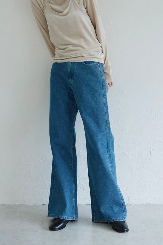 washed aging denim