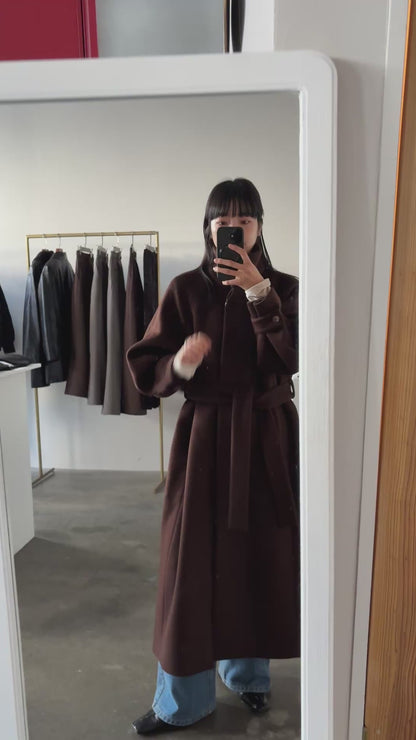 wool long coat